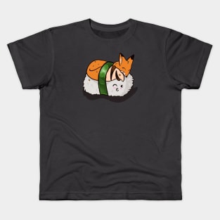 Sushi wrap fox Kids T-Shirt